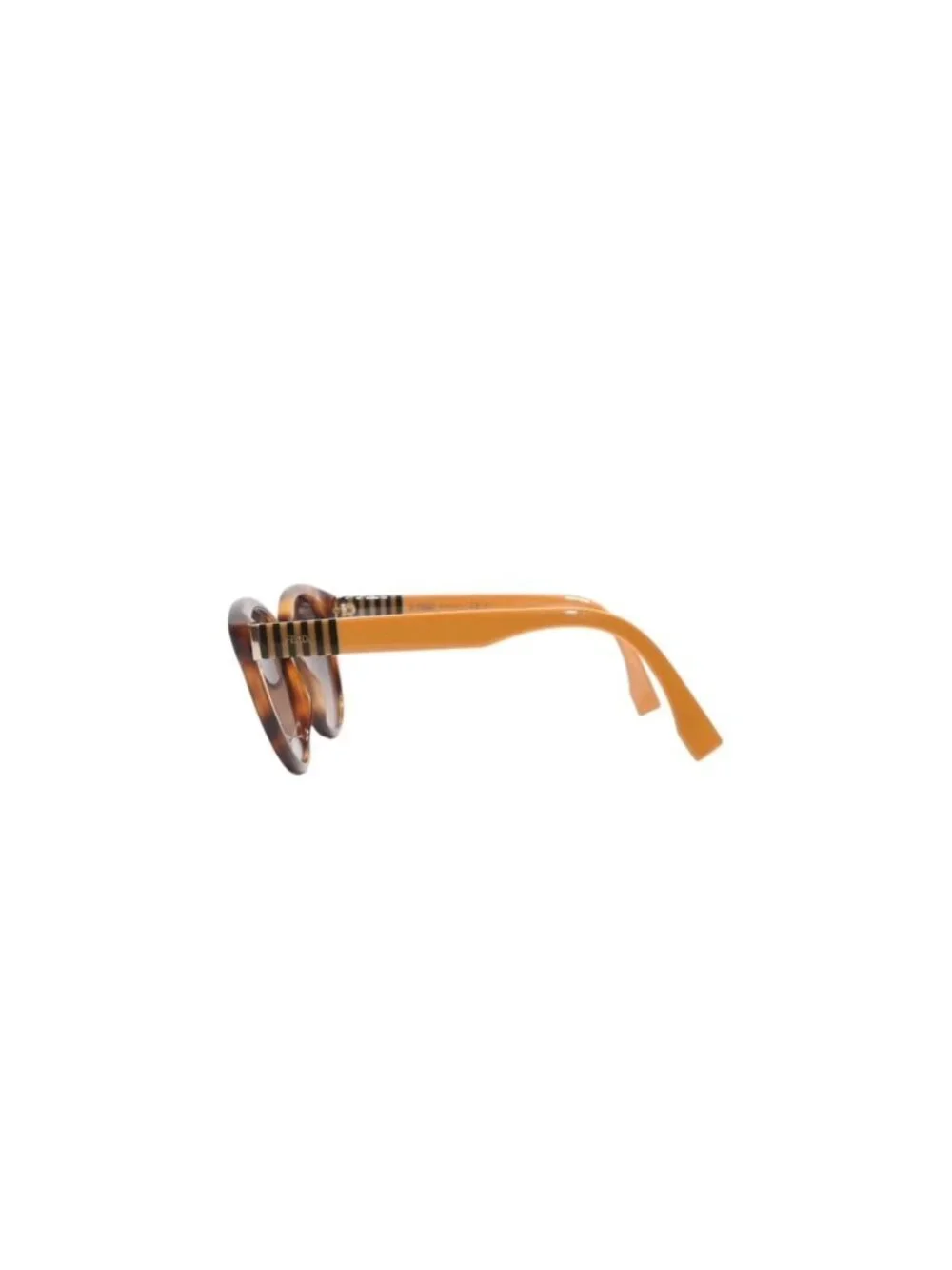 Fendi Sunglasses Eyewear S Tortoiseshell Color Yellow